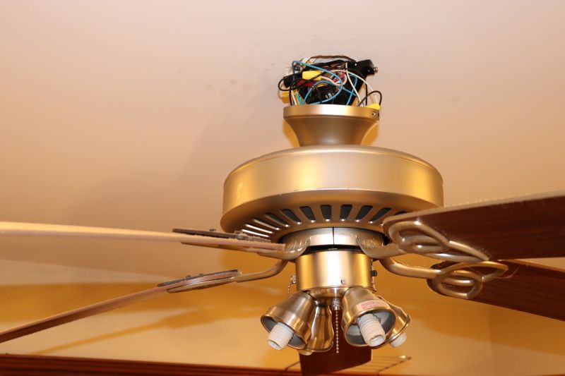Gazebo Fan Installation in Overland Park, KS
